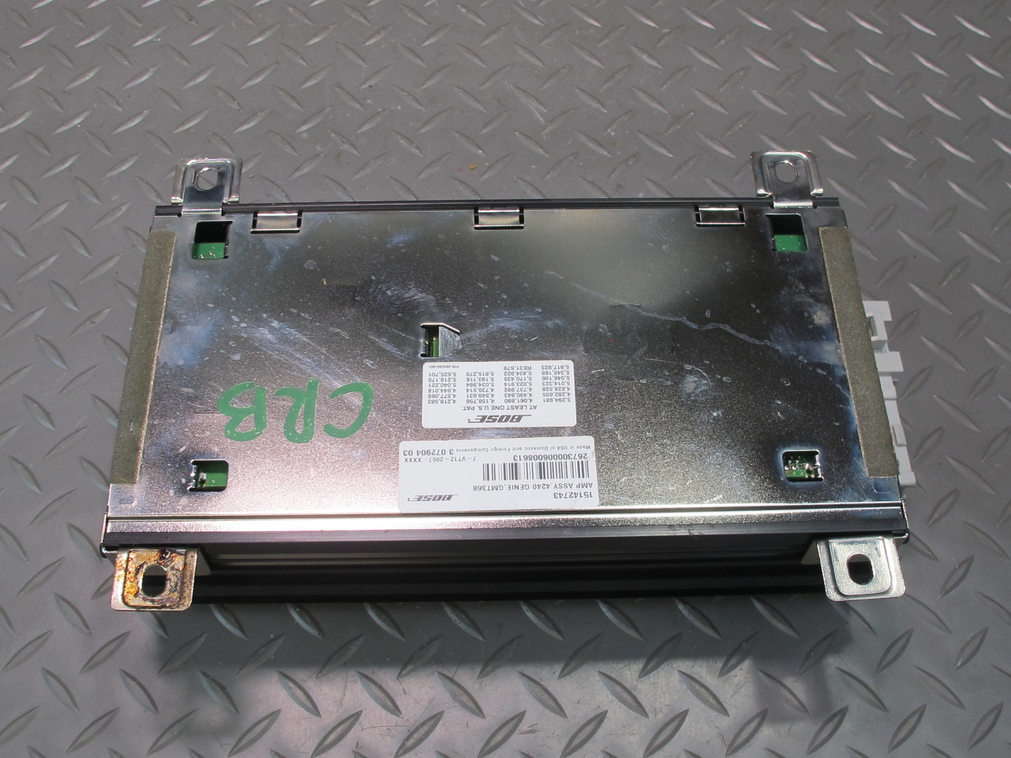 03-06 Chevrolet SSR Bose Radio Speaker Amplifier 15142743 OEM