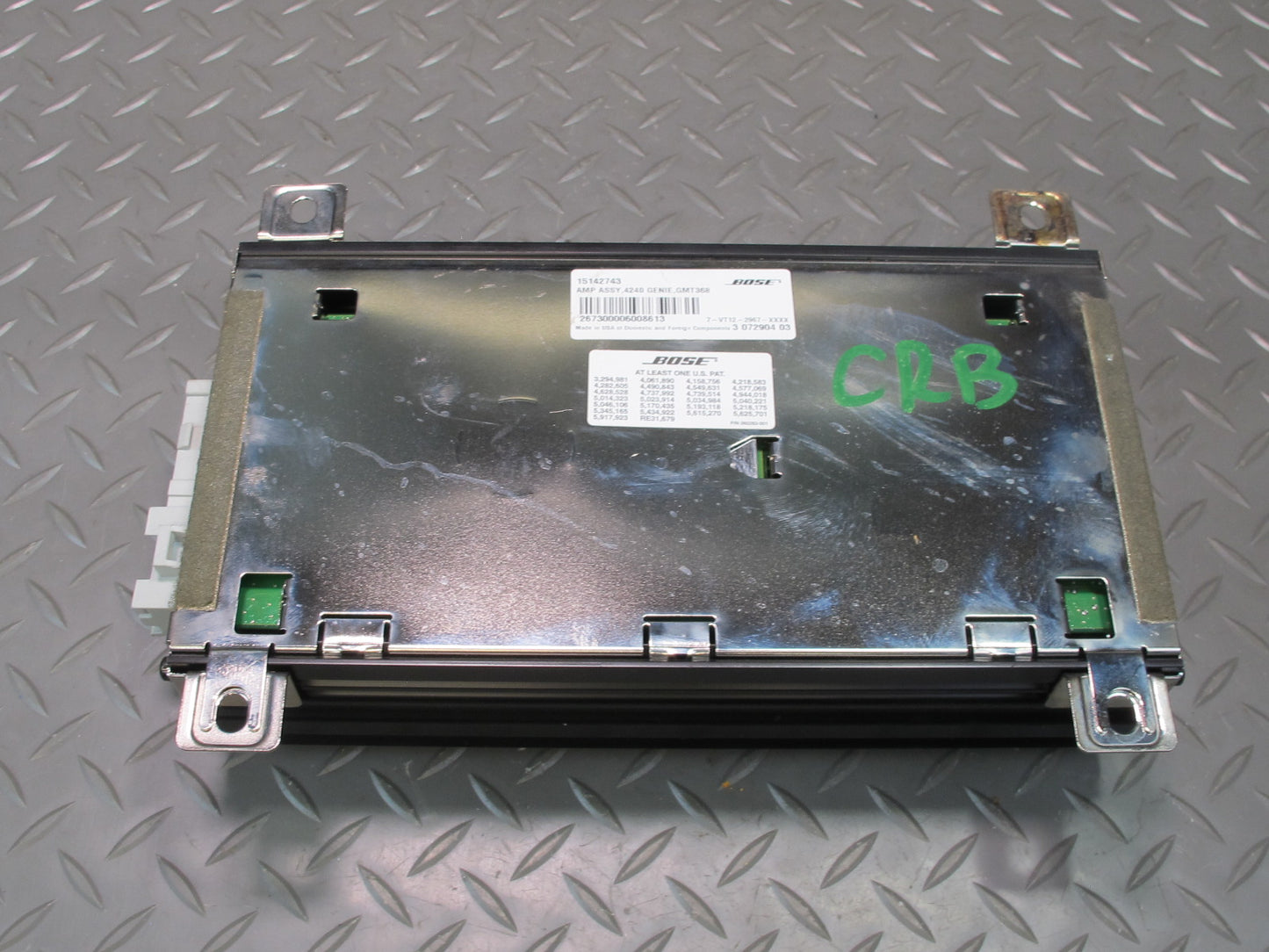 03-06 Chevrolet SSR Bose Radio Speaker Amplifier 15142743 OEM