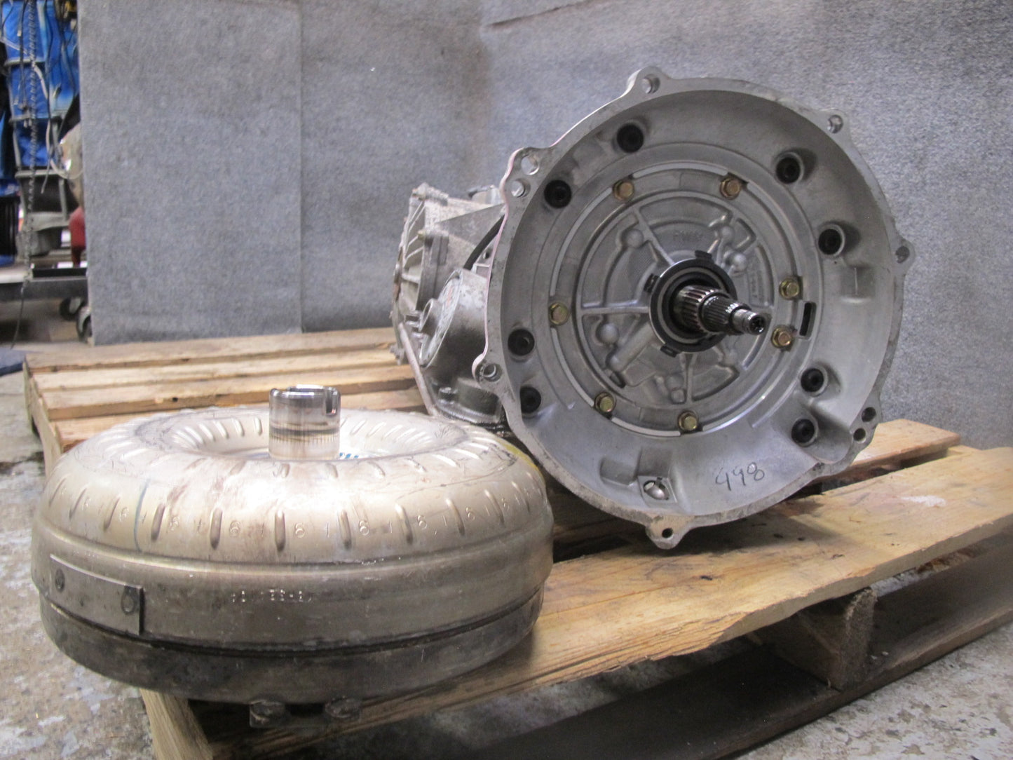 2001 Chevy Corvette C5 4L60E Auto Transmission Torque Converter w Differential