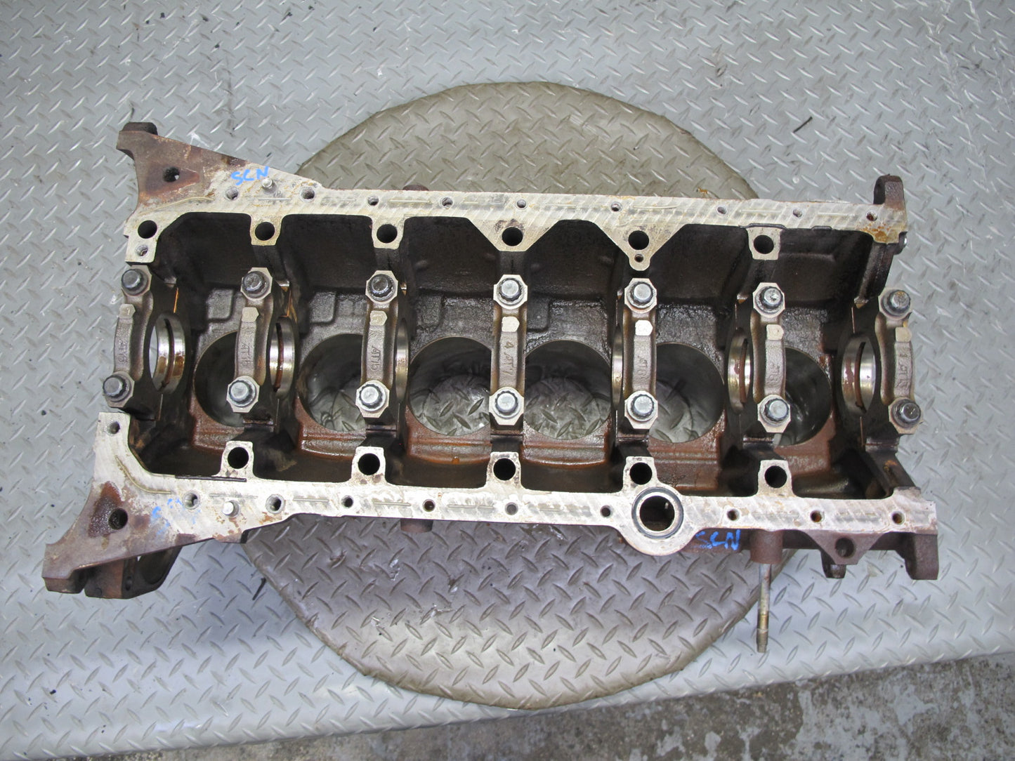 92-00 Lexus JZZ31L SC300 3.0L 2JZGE Engine Motor Cylinder Block Assembly OEM