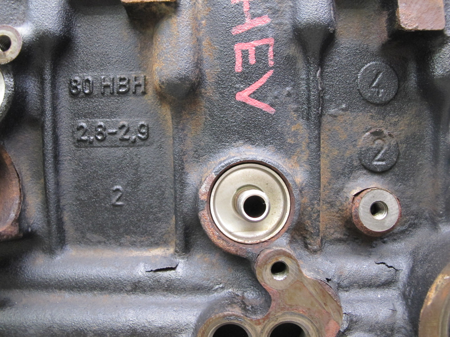 2000 VW Eurovan T4 2.8L AES Engine Motor Block 021103021R OEM