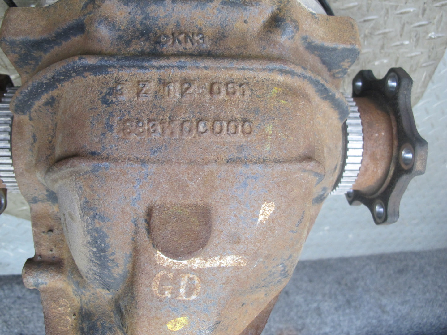 04-05 Nissan 350Z Z33 Conv M/T Rear Differential Carrier Vlsd 3.54 Ratio 68k OEM