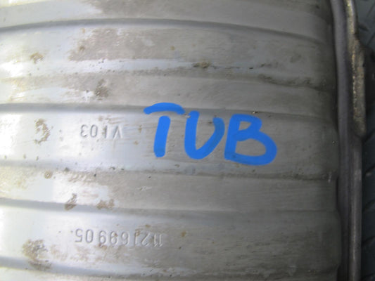 01-06 BMW E46 330ci Convertible Rear Exhaust Muffler 7502553 OEM