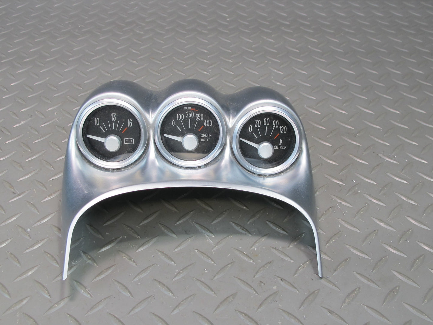 05-06 Chevrolet SSR Front Center Console Tripod Gauge Cluster OEM