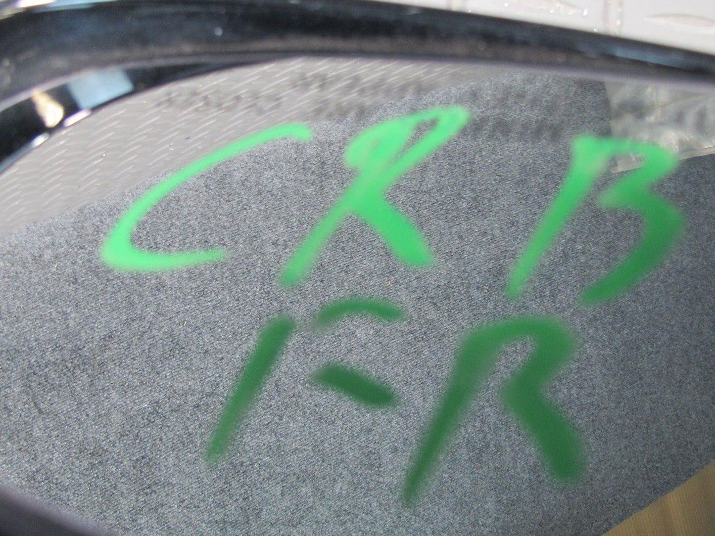 03-06 Chevrolet SSR Front Right Passenger Door Side View Power Mirror Black OEM