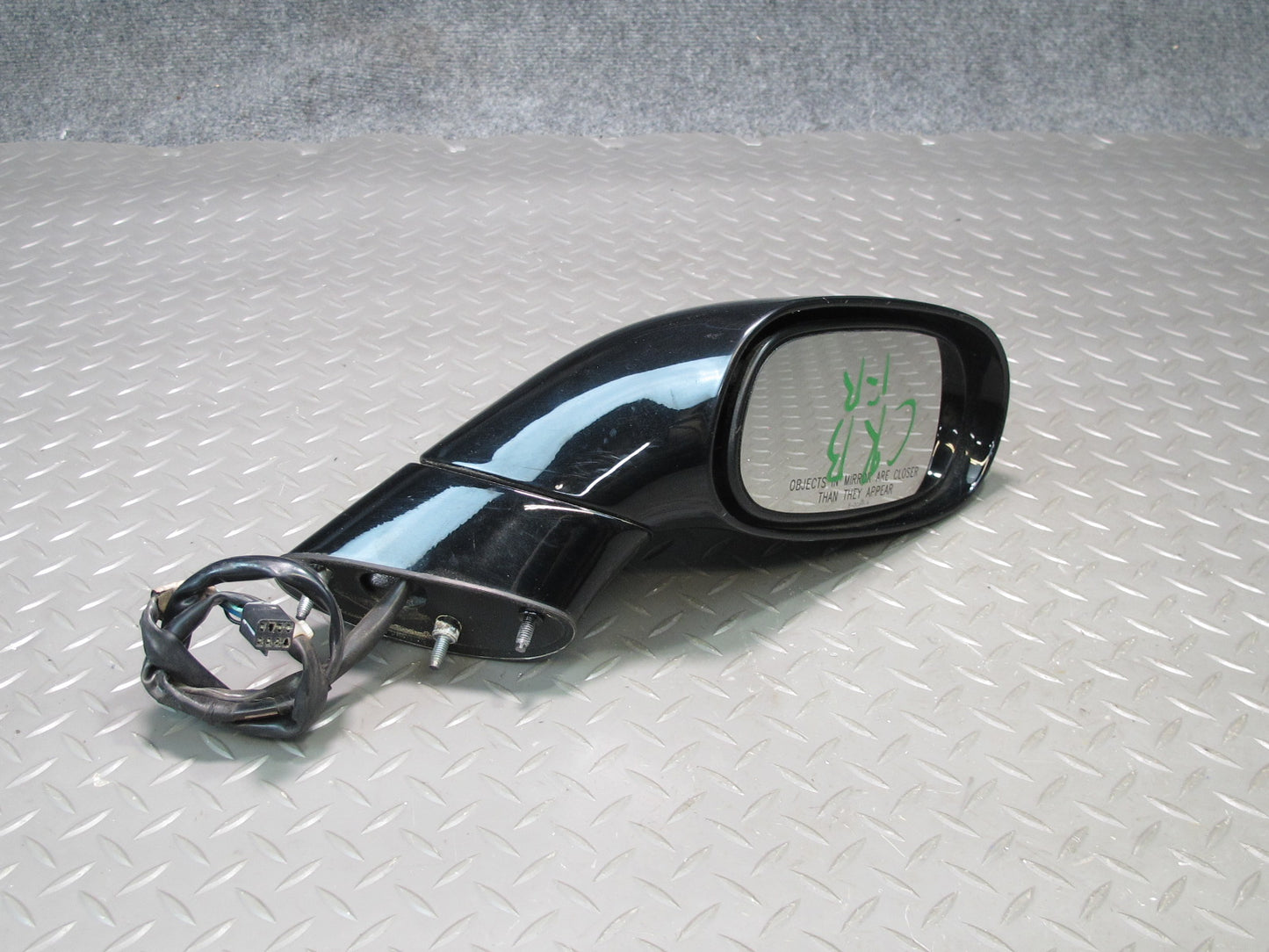 03-06 Chevrolet SSR Front Right Passenger Door Side View Power Mirror Black OEM