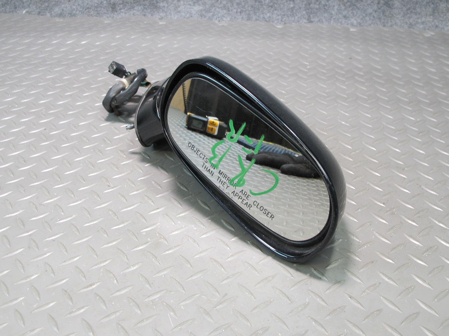 03-06 Chevrolet SSR Front Right Passenger Door Side View Power Mirror Black OEM