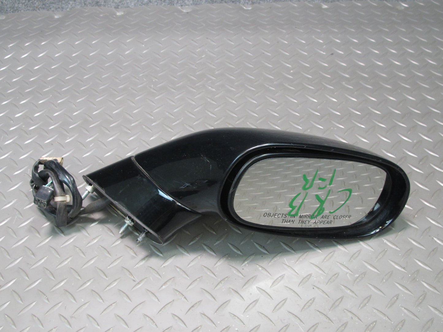 03-06 Chevrolet SSR Front Right Passenger Door Side View Power Mirror Black OEM