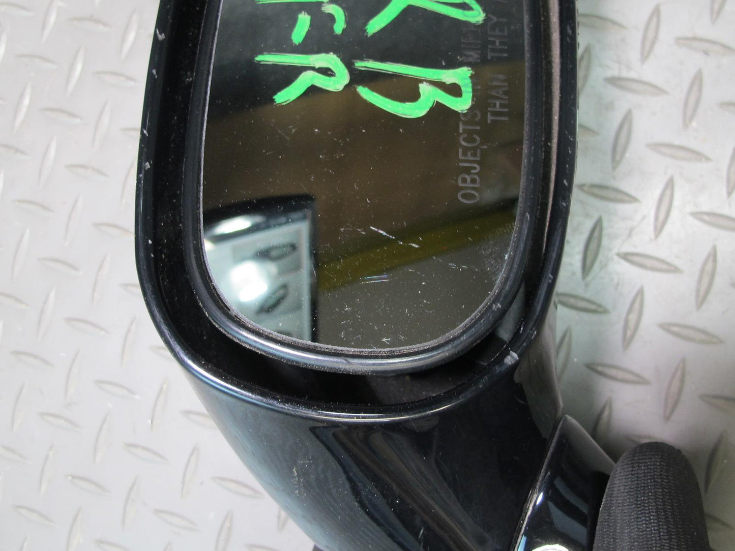 03-06 Chevrolet SSR Front Right Passenger Door Side View Power Mirror Black OEM