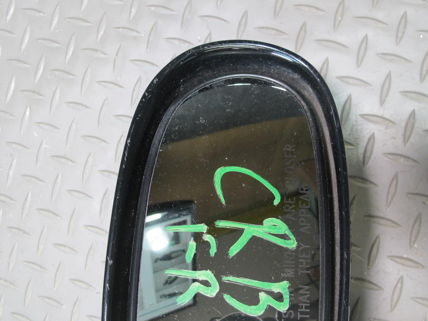 03-06 Chevrolet SSR Front Right Passenger Door Side View Power Mirror Black OEM