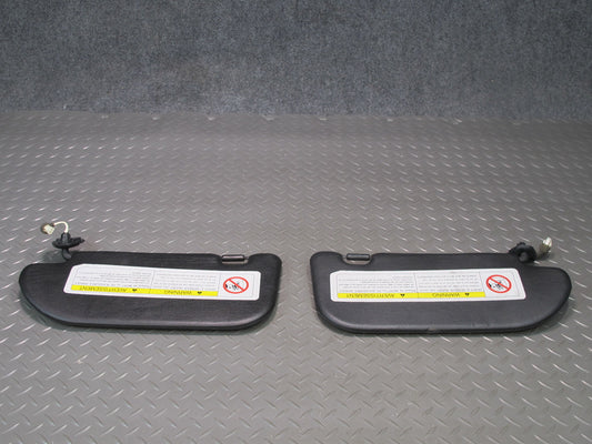04-05 Nissan Z33 350Z Convertible Set of 2 Front Left & Right Sun Visor OEM