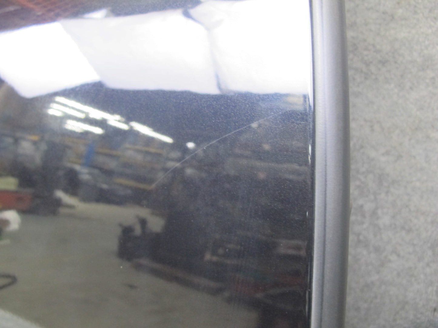 2011-2018 Porsche Cayenne 958 Rear Right Side Door Shell Panel W/ Glass Black