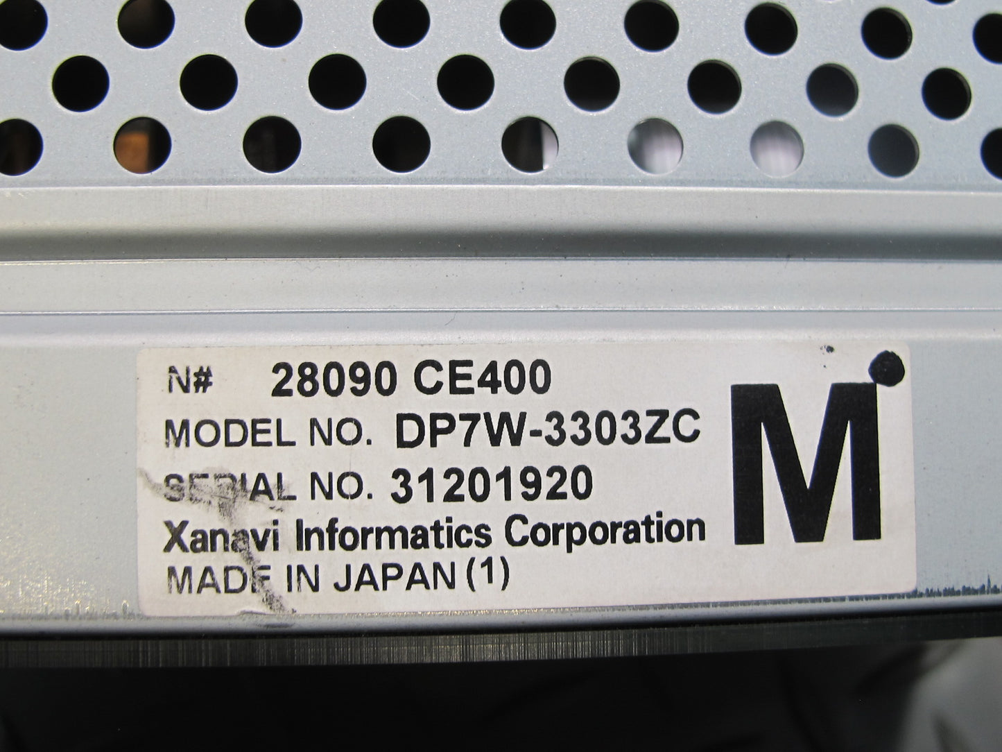 2004 Nissan Z33 350Z Convertible Dash Navigation Information Screen Display OEM