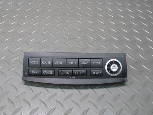 03-09 Nissan Z33 350Z Navigation GPS Control Switch Panel 28395-CD010 OEM