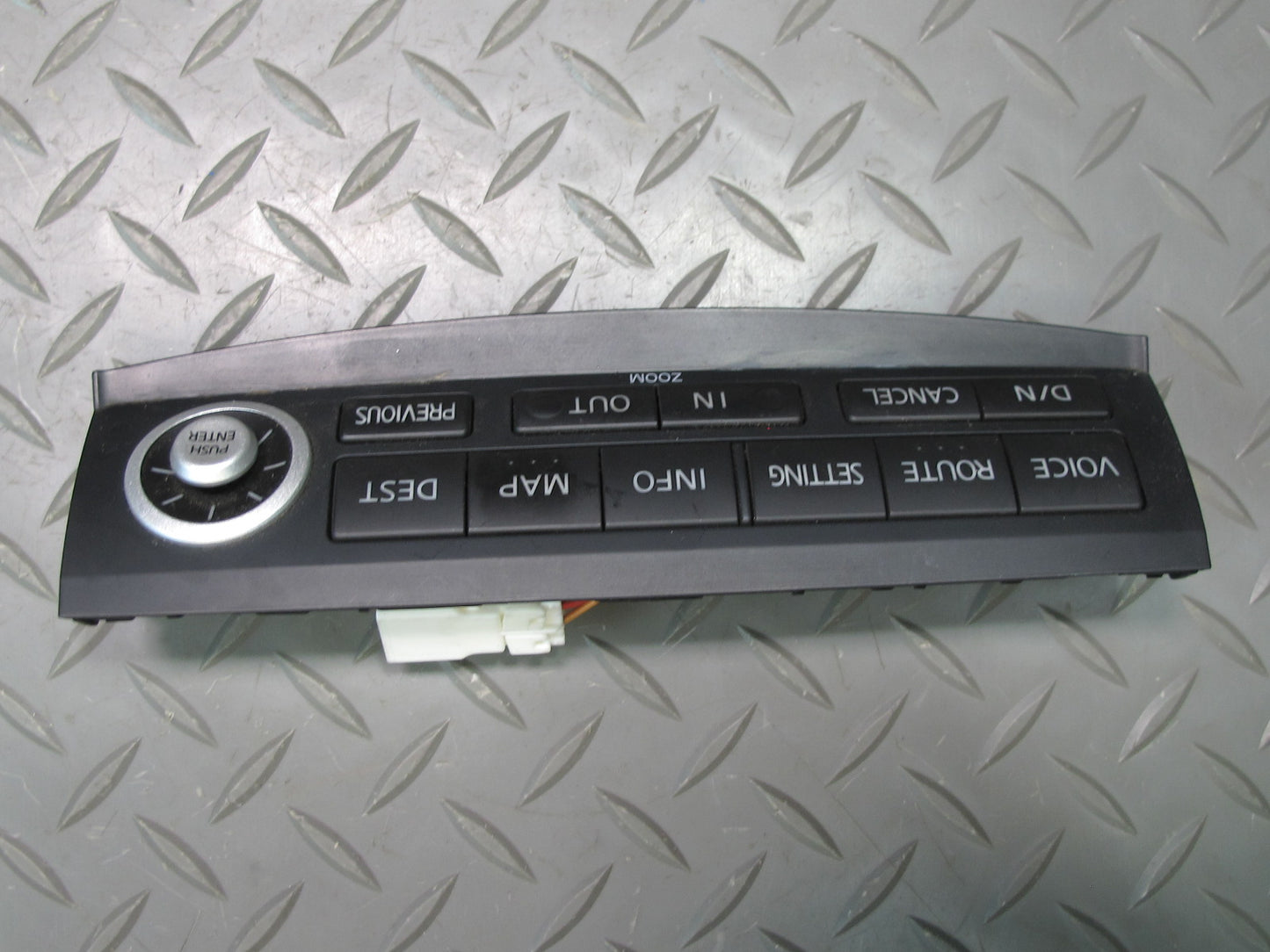 03-09 Nissan Z33 350Z Navigation GPS Control Switch Panel 28395-CD010 OEM