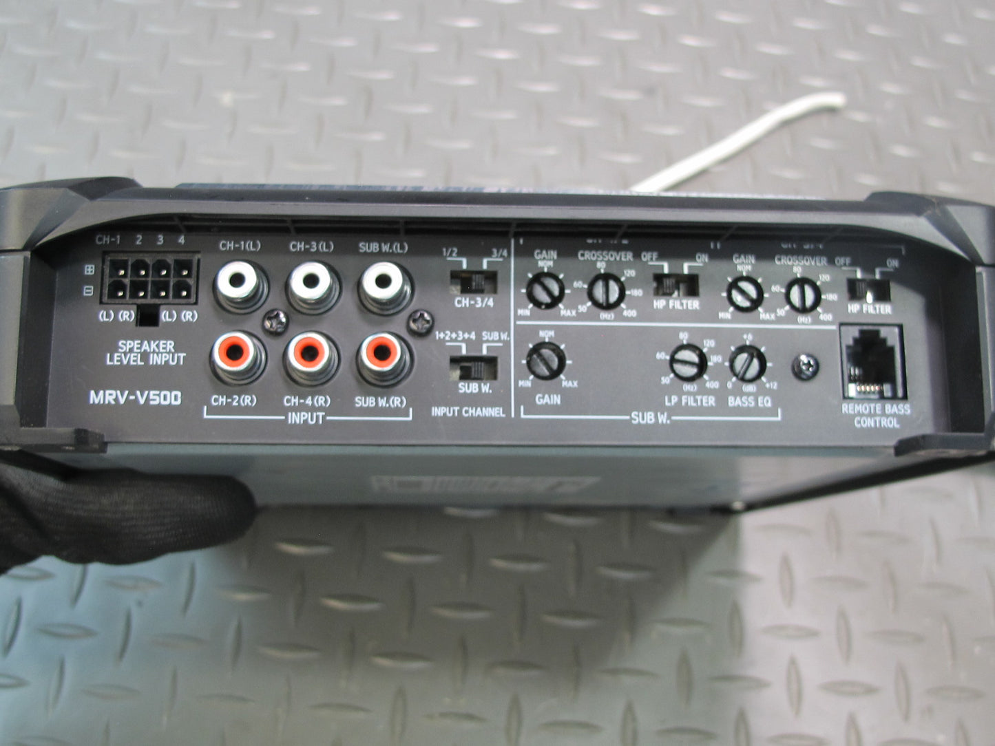 Alpine V-power MRV-V500 Digital Audio Amplifier AMP