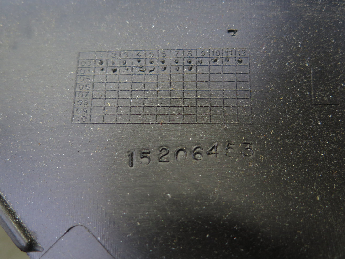 03-06 Chevrolet SSR Set of 2 Left & Right A Pillar Trim Cover Panel Black OEM