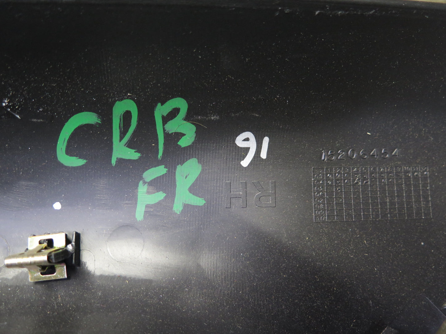 03-06 Chevrolet SSR Set of 2 Left & Right A Pillar Trim Cover Panel Black OEM