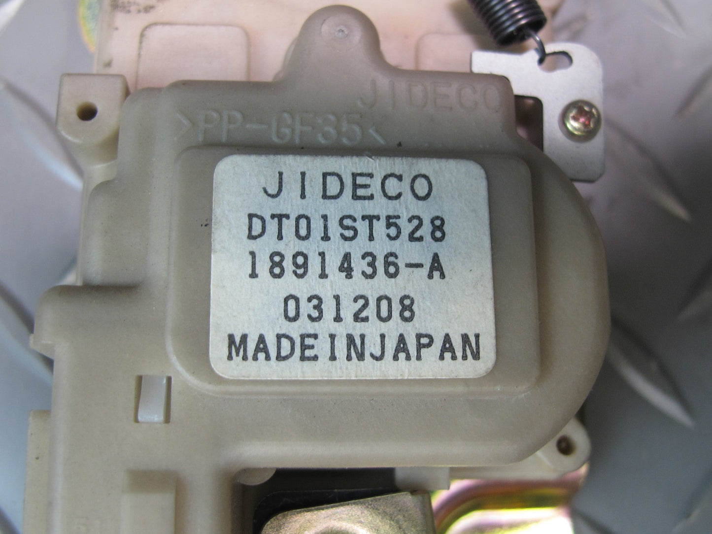 04-09 Nissan 350Z Convertible TOP Tonneau Cover Lid Lock Actuator Motor Set