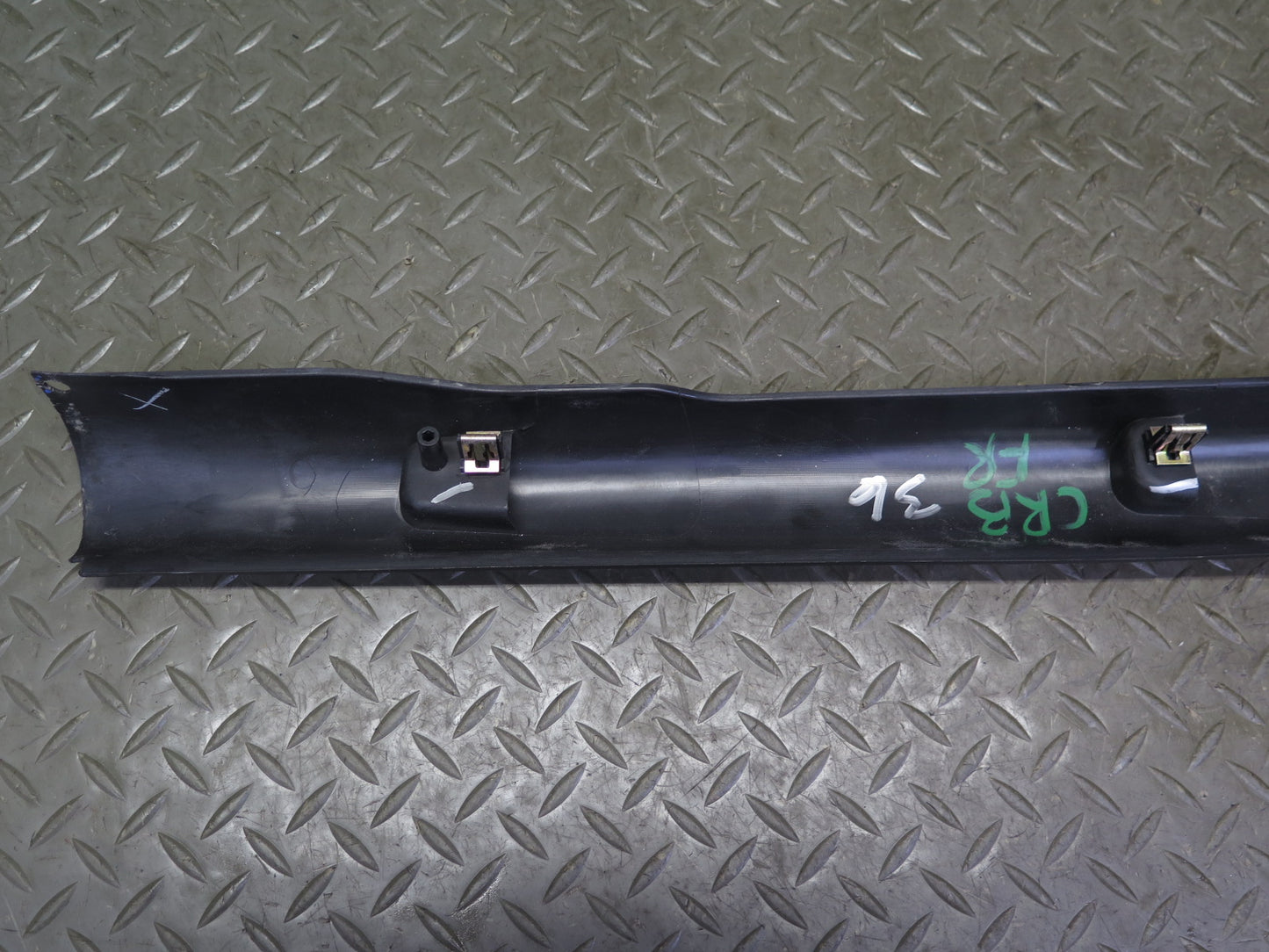 03-06 Chevrolet SSR Front Right Door Sill Scuff Panel Black OEM