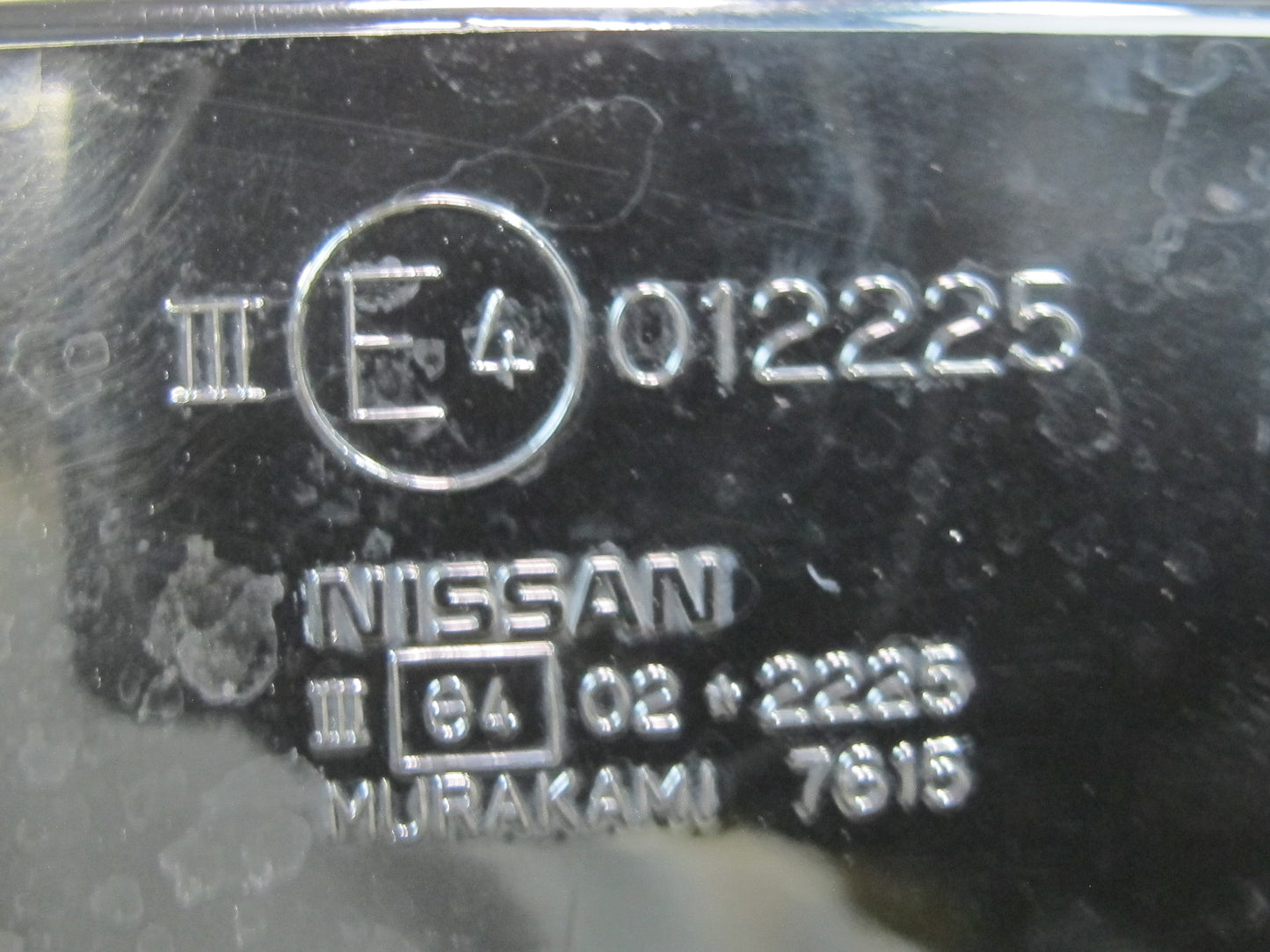 03-09 Nissan Z33 350Z Right Door Exterior Side View Heated Power Mirror OEM