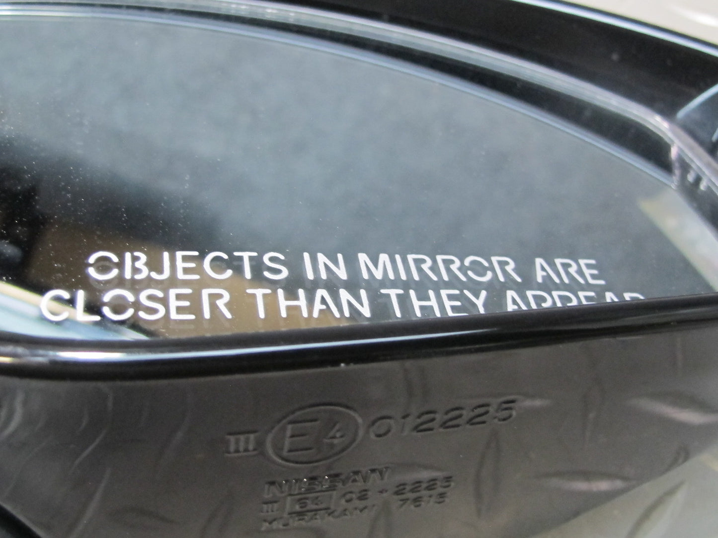 03-09 Nissan Z33 350Z Right Door Exterior Side View Heated Power Mirror OEM