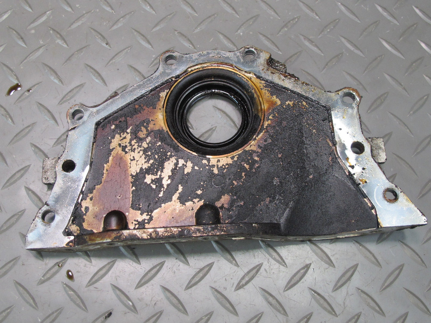 99-02 VW Eurovan T4 2.8L Front Engine Sealing Flange Plate Cover 021103153A OEM