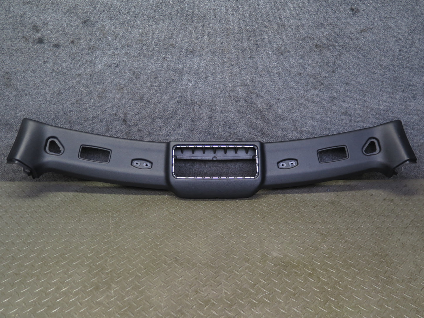 07-13 BMW E93 335i Convertible Front Upper Headliner Trim Cover Panel Black OEM