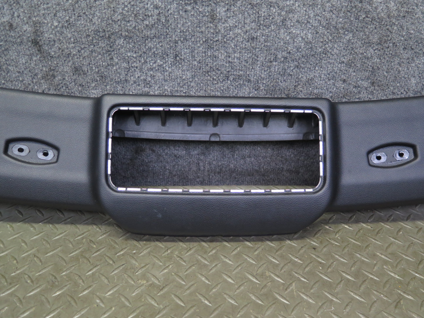 07-13 BMW E93 335i Convertible Front Upper Headliner Trim Cover Panel Black OEM