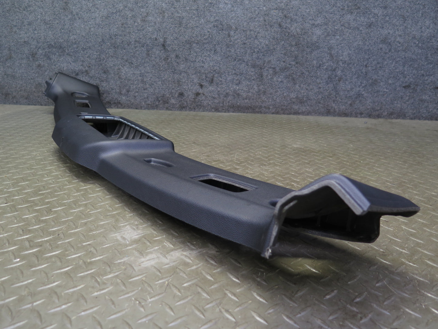 07-13 BMW E93 335i Convertible Front Upper Headliner Trim Cover Panel Black OEM