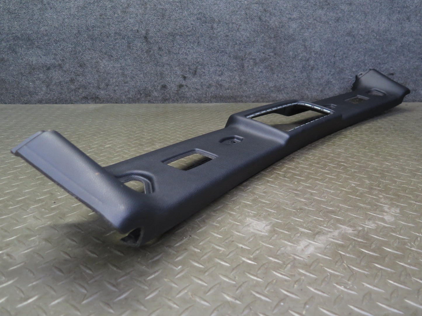 07-13 BMW E93 335i Convertible Front Upper Headliner Trim Cover Panel Black OEM