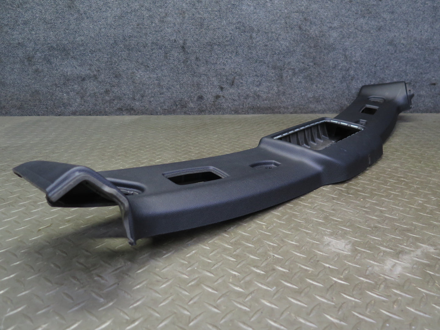 07-13 BMW E93 335i Convertible Front Upper Headliner Trim Cover Panel Black OEM