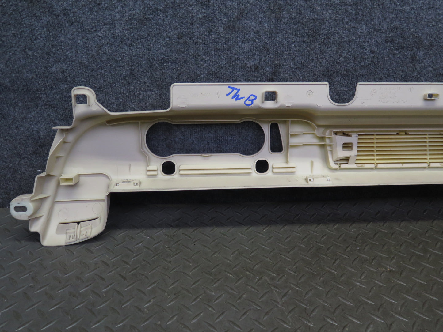 07-13 BMW E93 335i Convertible  Rear Seat Rollover Bar Trim Cover Creambeige OEM