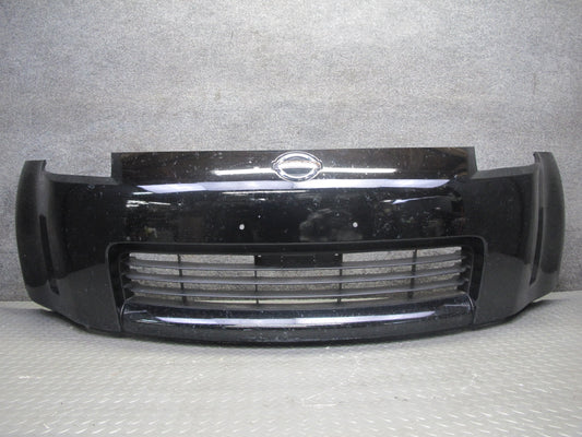 04-05 Nissan Z33 350Z Convertible Front Bumper Cover w Grille Black OEM