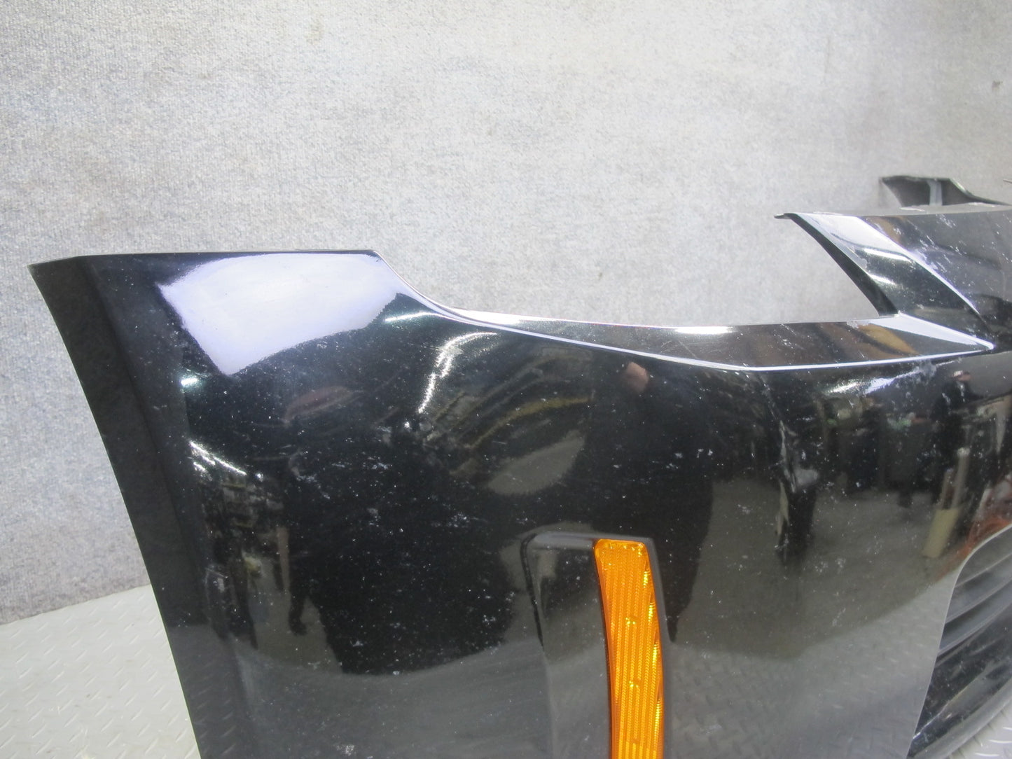 04-05 Nissan Z33 350Z Convertible Front Bumper Cover w Grille Black OEM