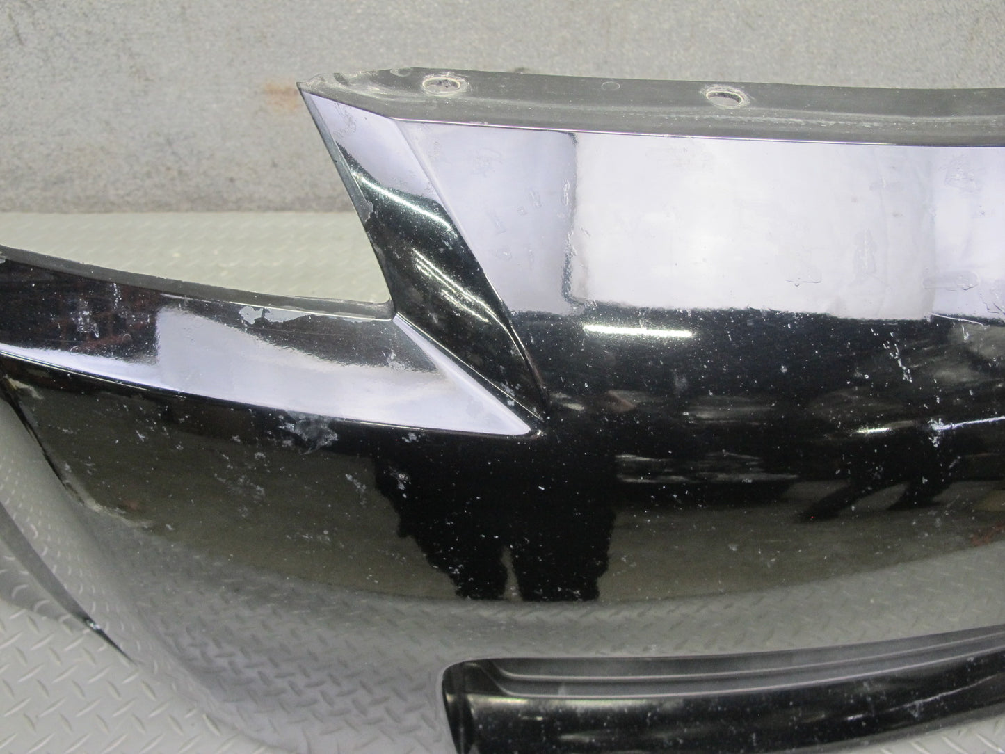 04-05 Nissan Z33 350Z Convertible Front Bumper Cover w Grille Black OEM