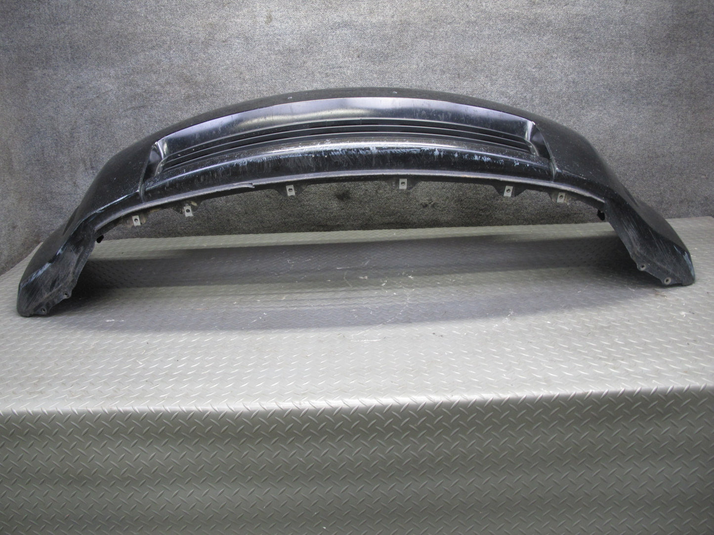 04-05 Nissan Z33 350Z Convertible Front Bumper Cover w Grille Black OEM