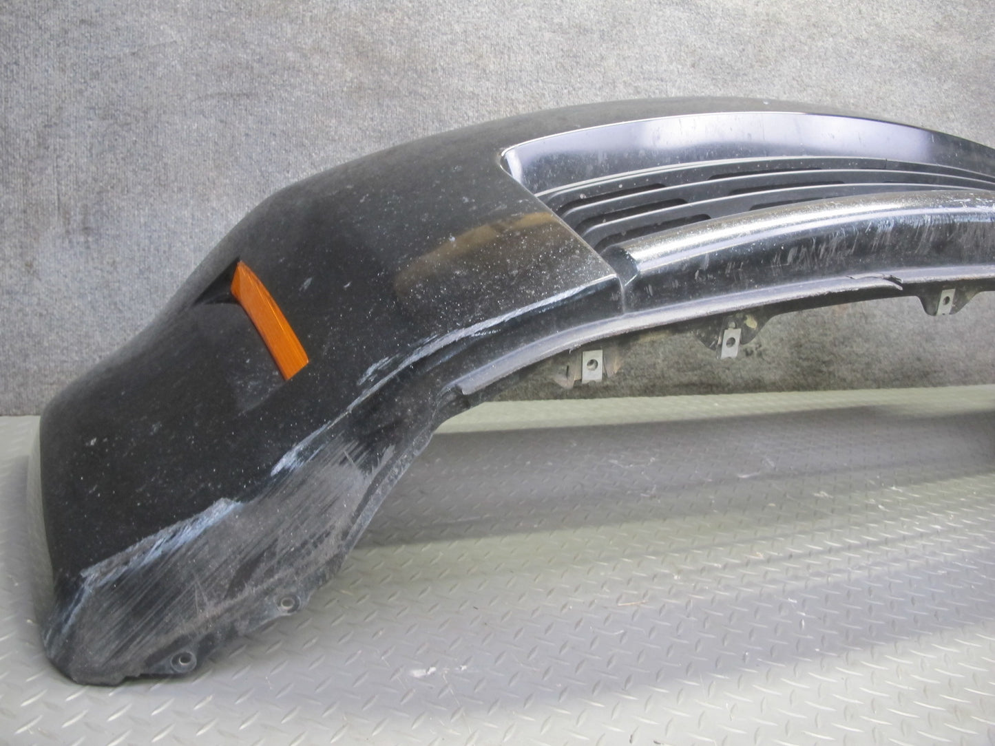 04-05 Nissan Z33 350Z Convertible Front Bumper Cover w Grille Black OEM