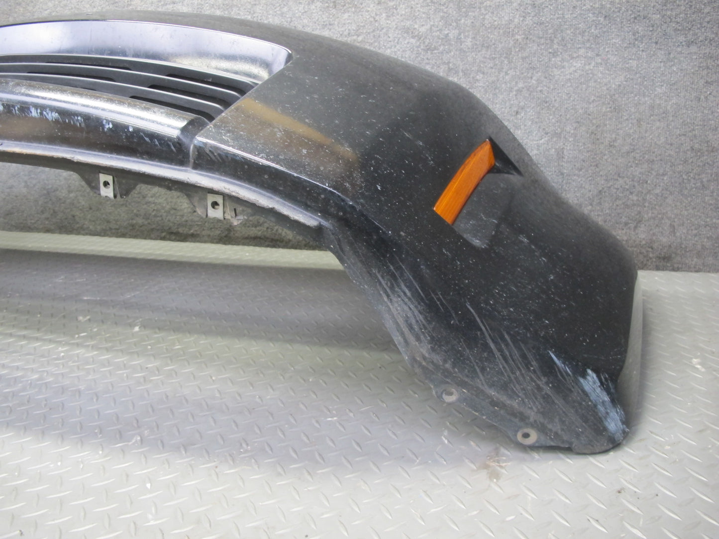 04-05 Nissan Z33 350Z Convertible Front Bumper Cover w Grille Black OEM