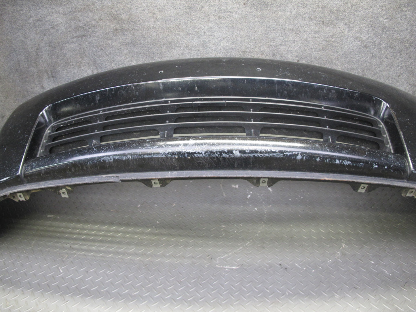 04-05 Nissan Z33 350Z Convertible Front Bumper Cover w Grille Black OEM