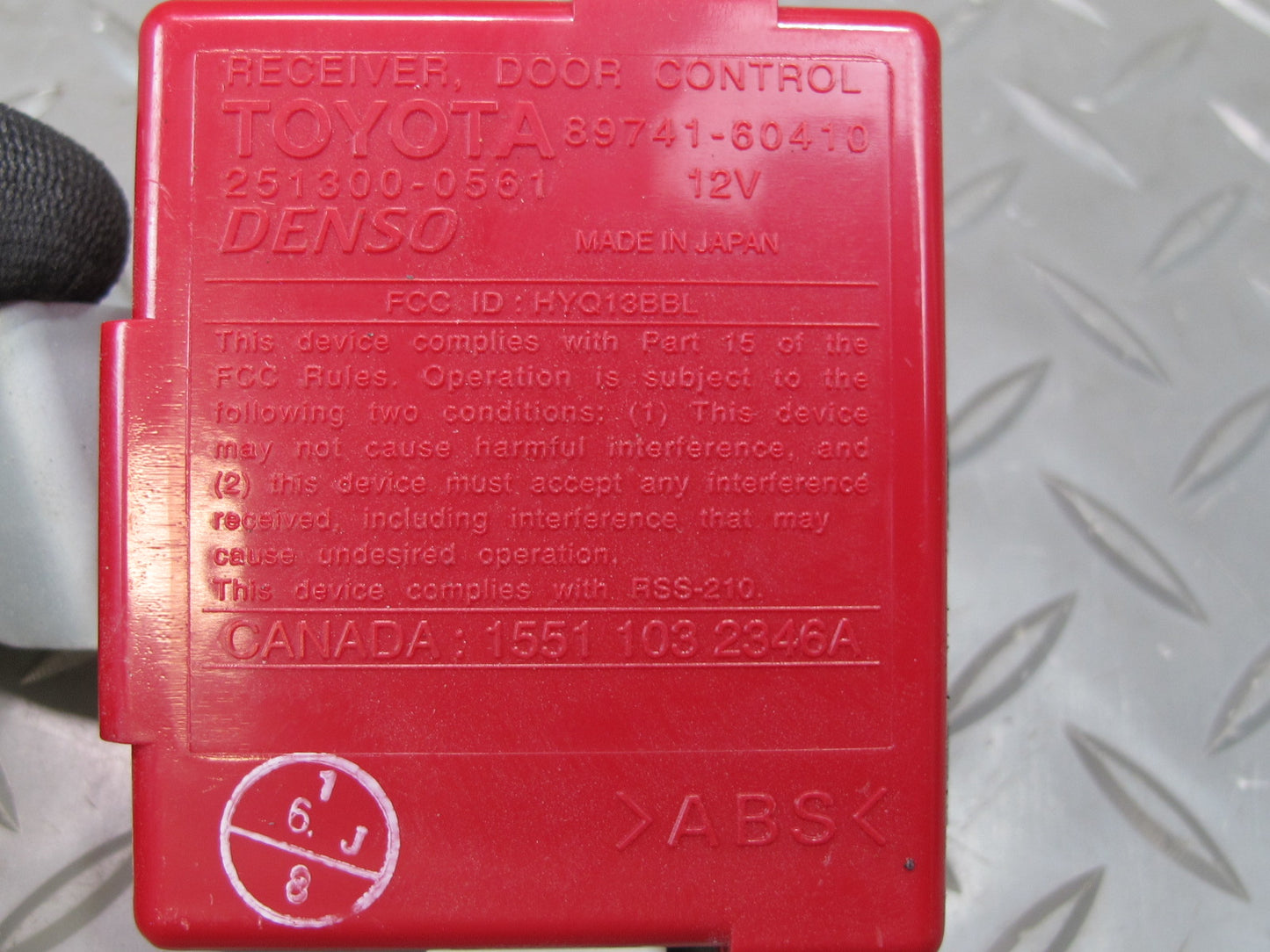 2006-2008 Lexus UZJ120L GX470 4.7L 2UZFE Engine Control Immobilizer Module Set