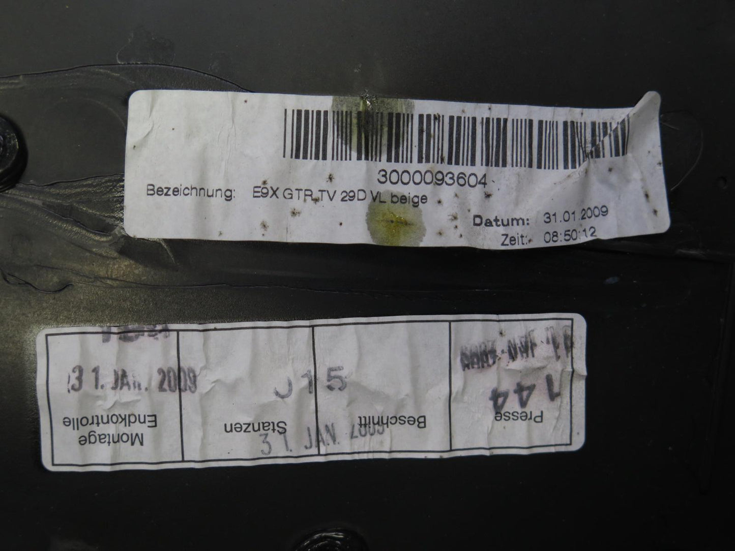 07-13 BMW E92 E93 335i Coupe Convert Set of 2 Door Interior Trim Panel Beige OEM