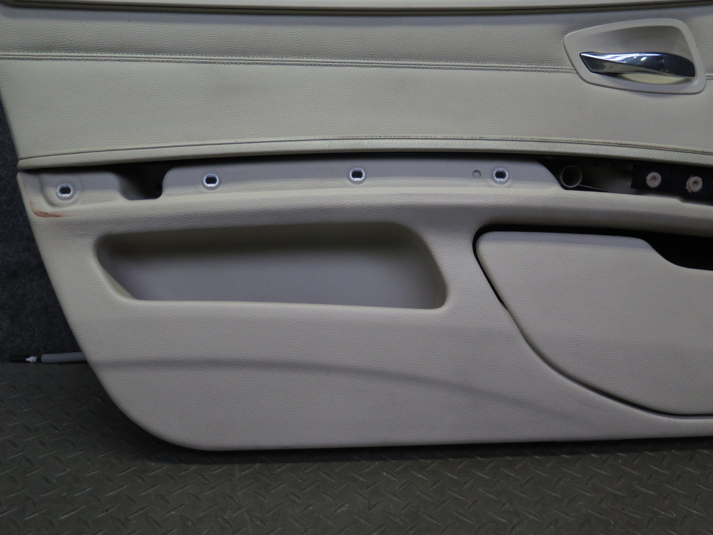 07-13 BMW E92 E93 335i Coupe Convert Set of 2 Door Interior Trim Panel Beige OEM