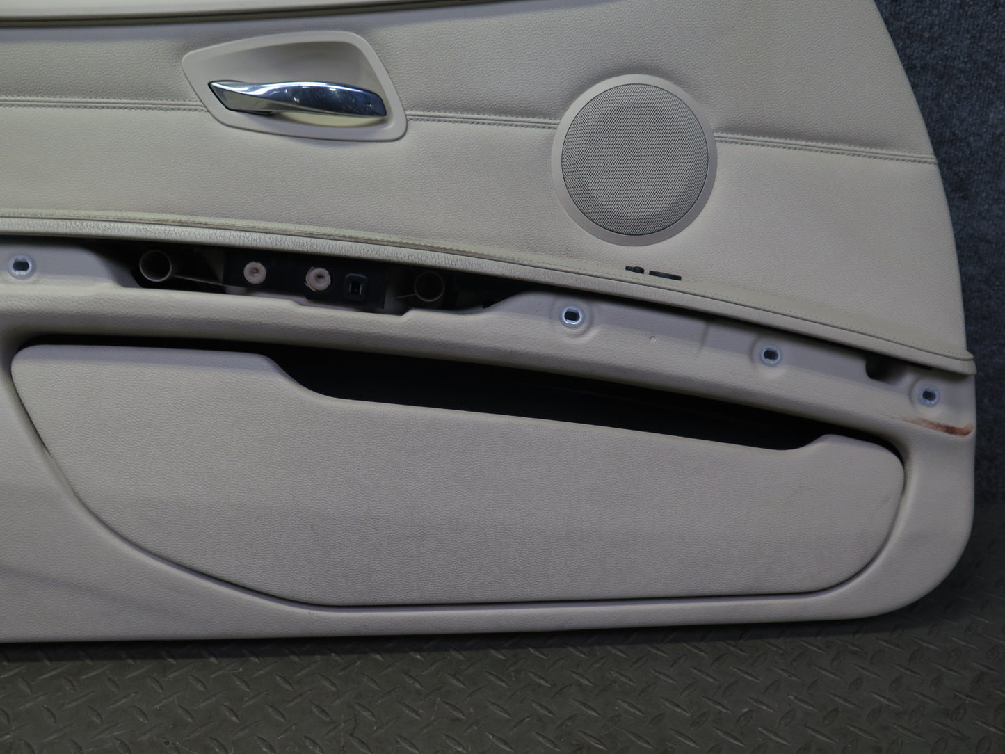 07-13 BMW E92 E93 335i Coupe Convert Set of 2 Door Interior Trim Panel Beige OEM