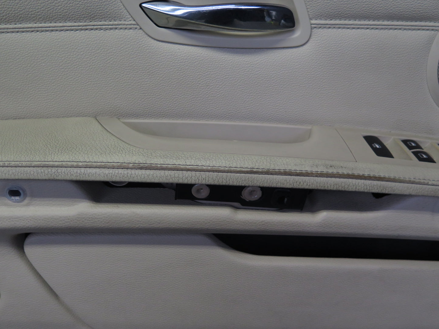 07-13 BMW E92 E93 335i Coupe Convert Set of 2 Door Interior Trim Panel Beige OEM