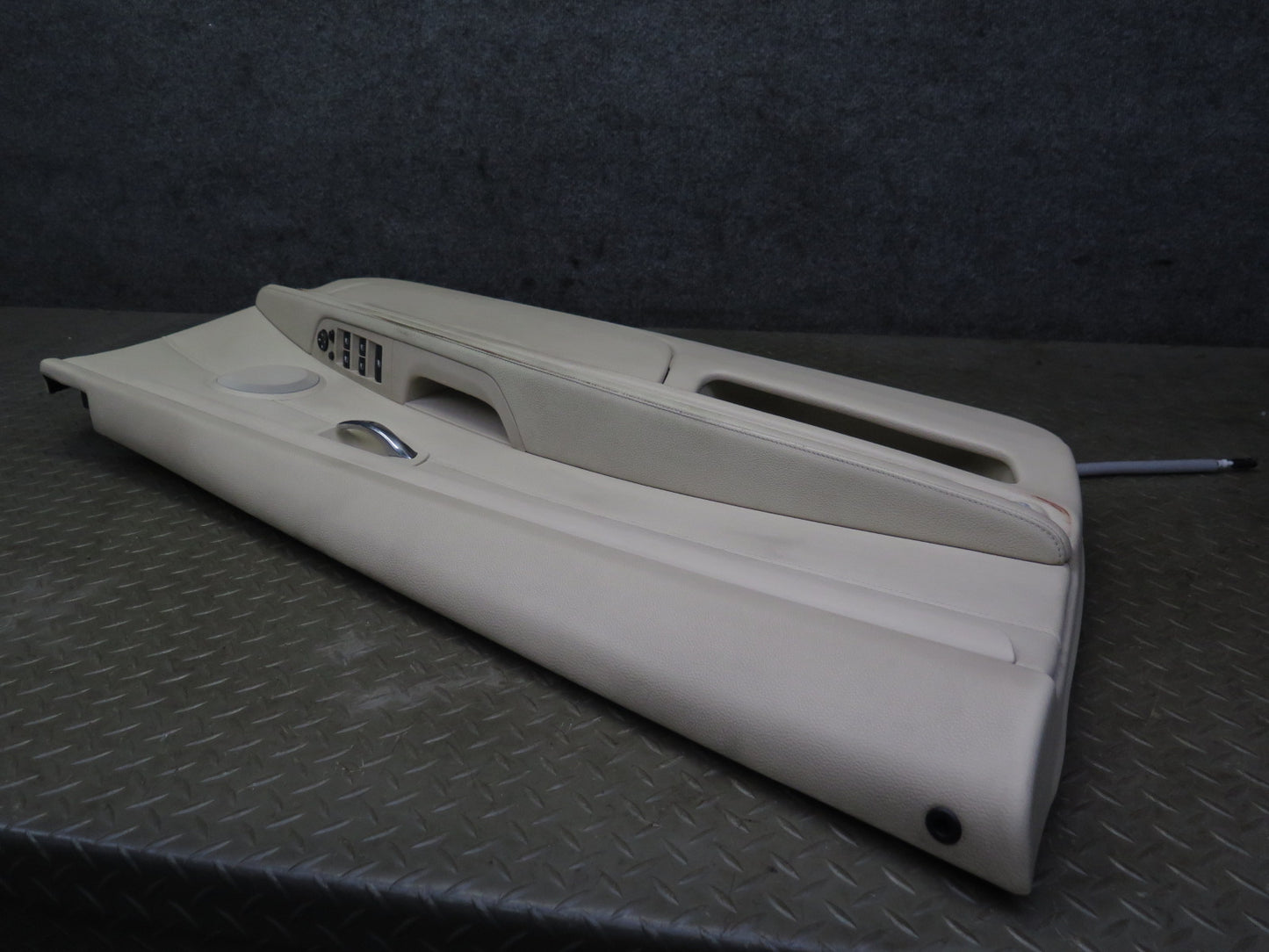 07-13 BMW E92 E93 335i Coupe Convert Set of 2 Door Interior Trim Panel Beige OEM