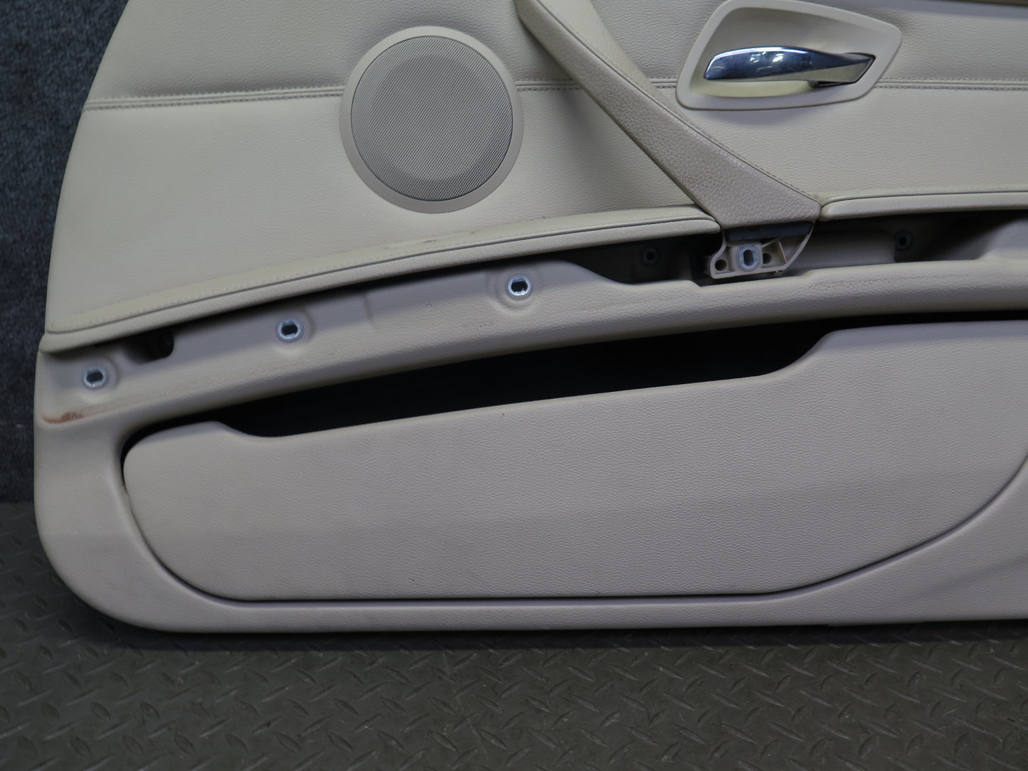 07-13 BMW E92 E93 335i Coupe Convert Set of 2 Door Interior Trim Panel Beige OEM