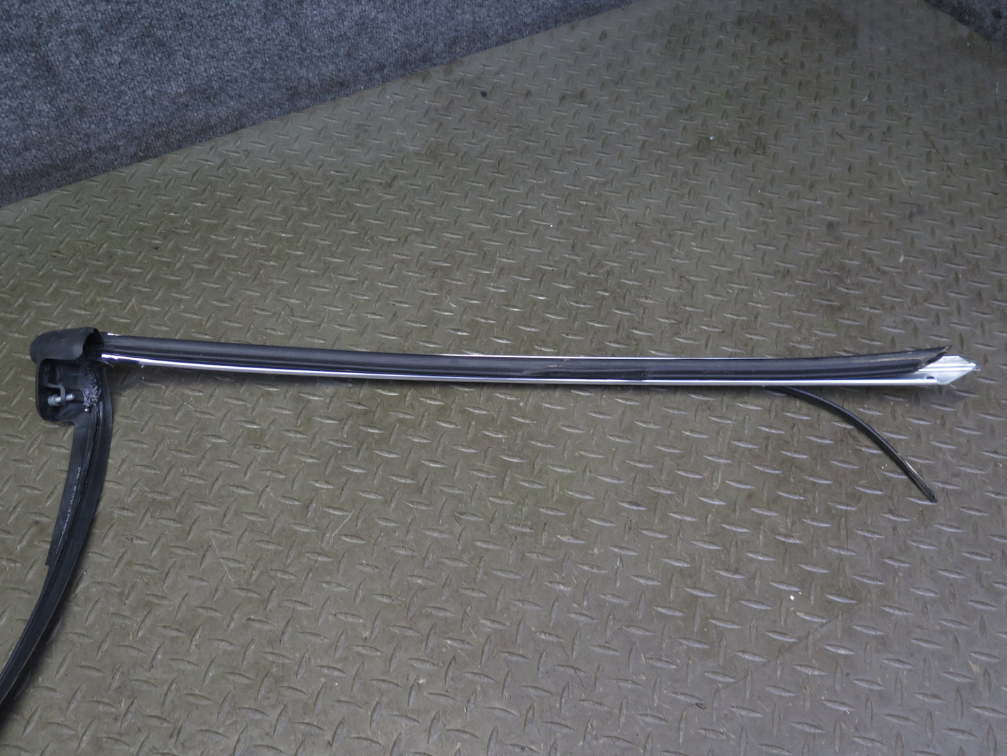 07-13 BMW E93 335i Convertible Windshield A Pillar Weatherstrip Rubber Seal OEM