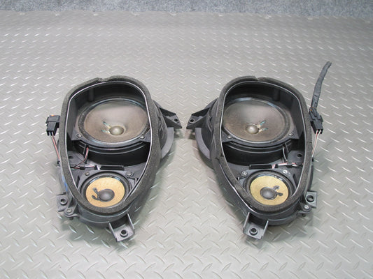 03-08 Mercedes R230 Sl-class Front Left & Right Door Speaker Set Bose OEM