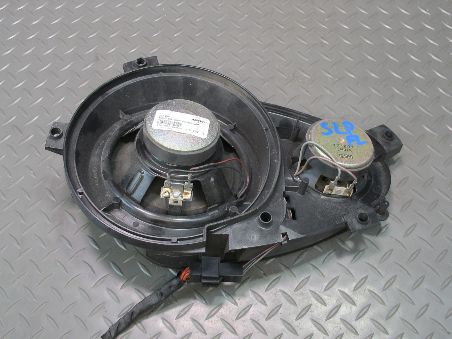 03-08 Mercedes R230 Sl-class Front Left & Right Door Speaker Set Bose OEM